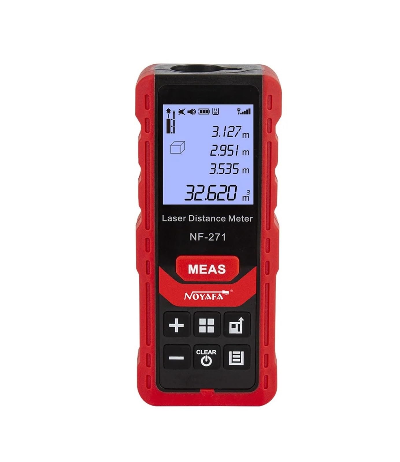 Laser Distance Meter 40M 80M Rangefinder Tape Range Finder Measure Device Digital Ruler Test Tool(NF-271-80m)