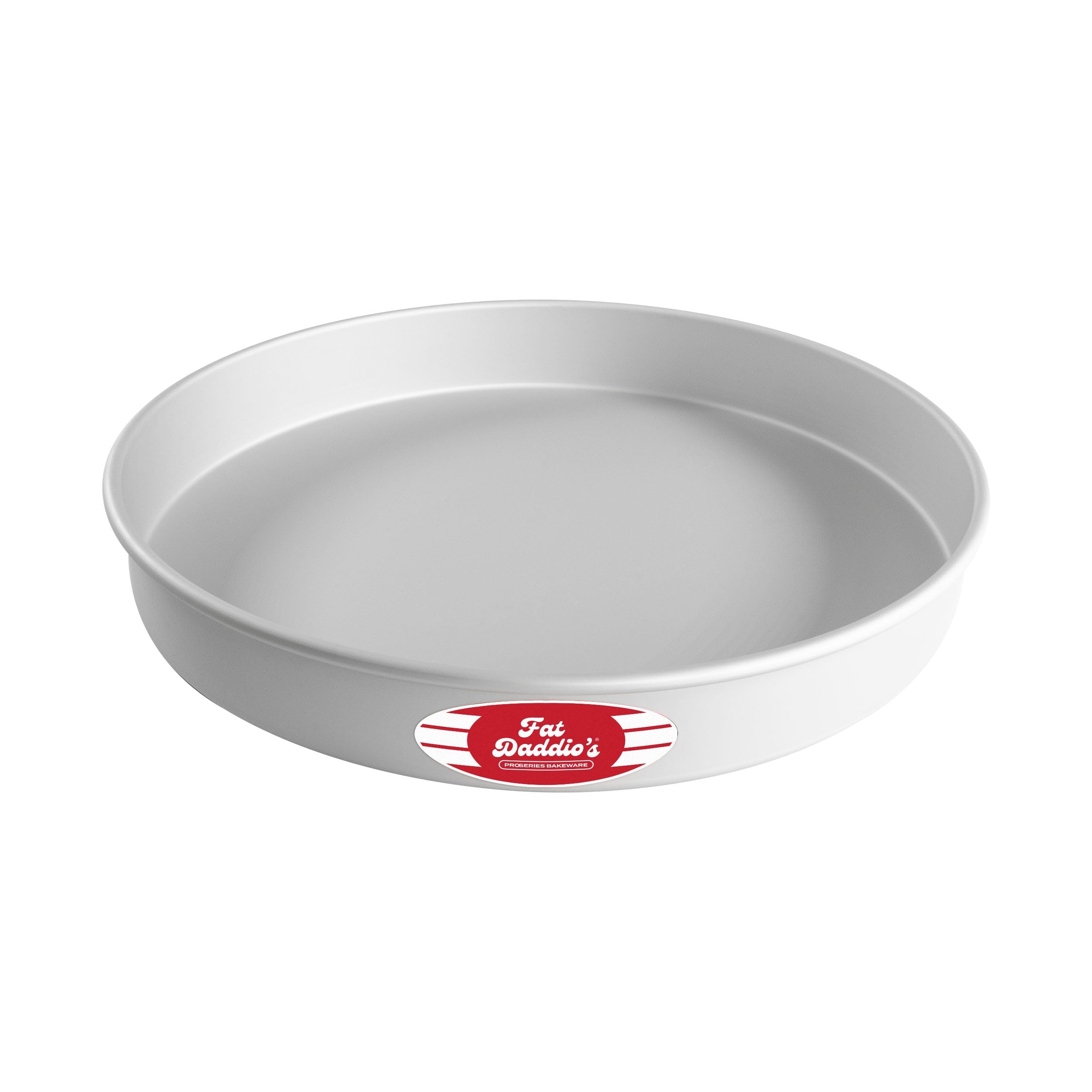 Fat Daddio's PRD-142 Anodized Aluminum Round Cake Pan, Silver — image 1