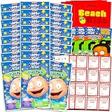 Rugrats Party Supplies Classroom Gift Exchange Bundle - 24 Rugrats Mini Coloring Activity Books for School, Stickers | Kids Party Favors