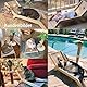 PETKARAY Strandkorb Katzenhängematte, erhöhte Katzenbetten für Indoor-Katzen, originelle gemütliche Katzenliege mit Sisal-Kratzer und Spielzeugball