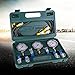 Hydraulic Pressure Test Kit, Asixx Excavator Hydraulic Pressure Test Kit with Testing Hoses, Test Couplings and Gauges for Construction Machinery Excavator Hydraulic Pressure Test