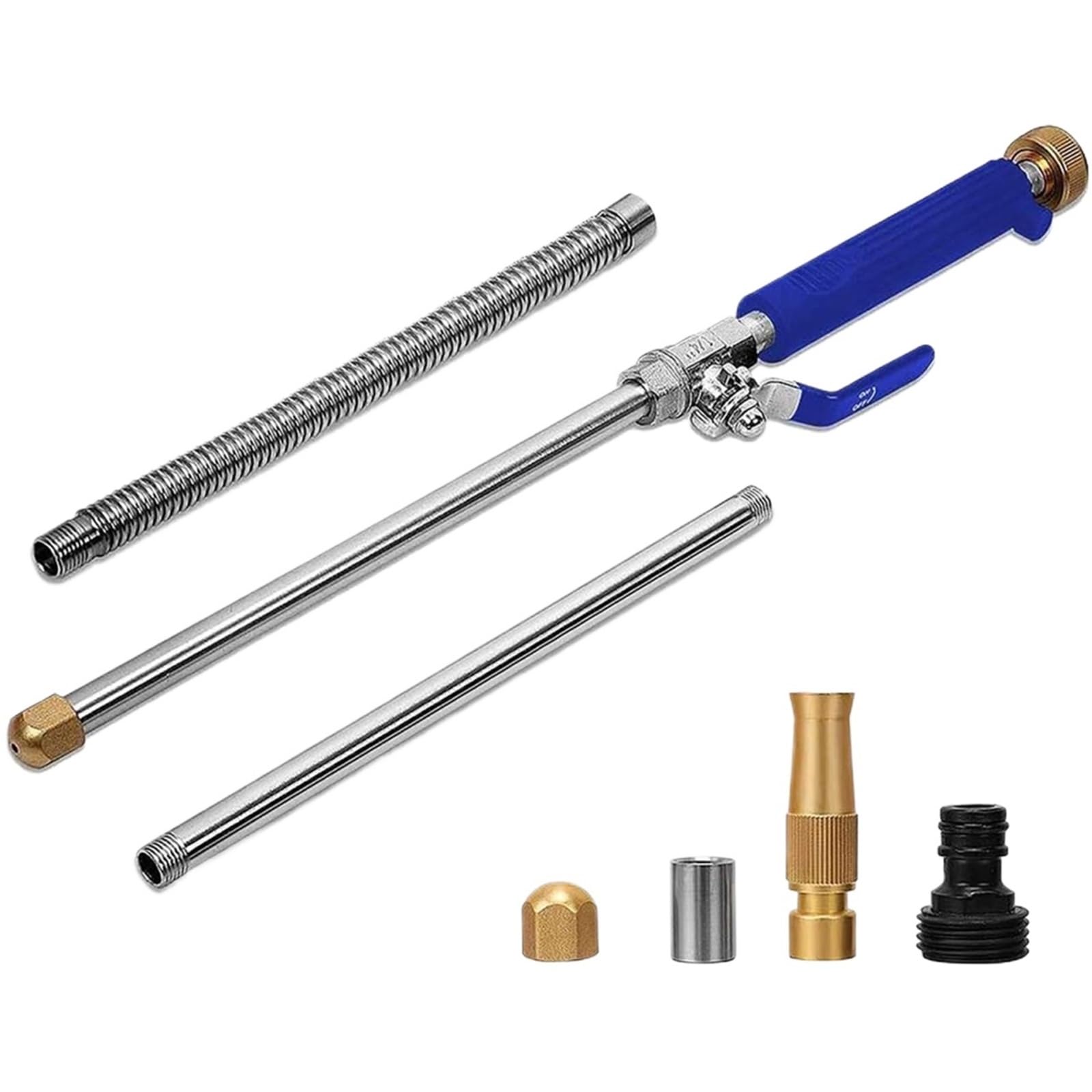Pressure Washer Extension Wand High Pressure Power Washer Watering Sprayer Cleaning Lance Hydro Jet Water Hose Nozzle Wand Garden Flower Tool high Pressure Garden Hose Nozzle