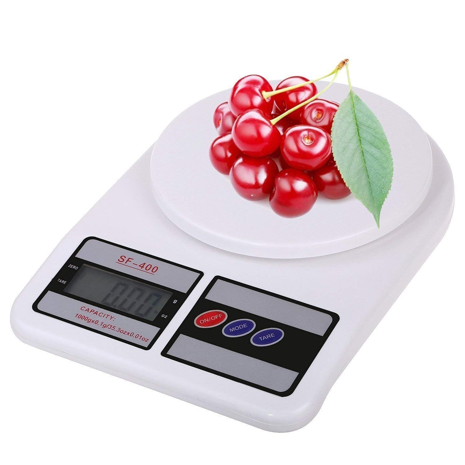 Electronic Kitchen Digital Weighing Scale, Multipurpose (White, 10 Kg) SF-400-picture-40