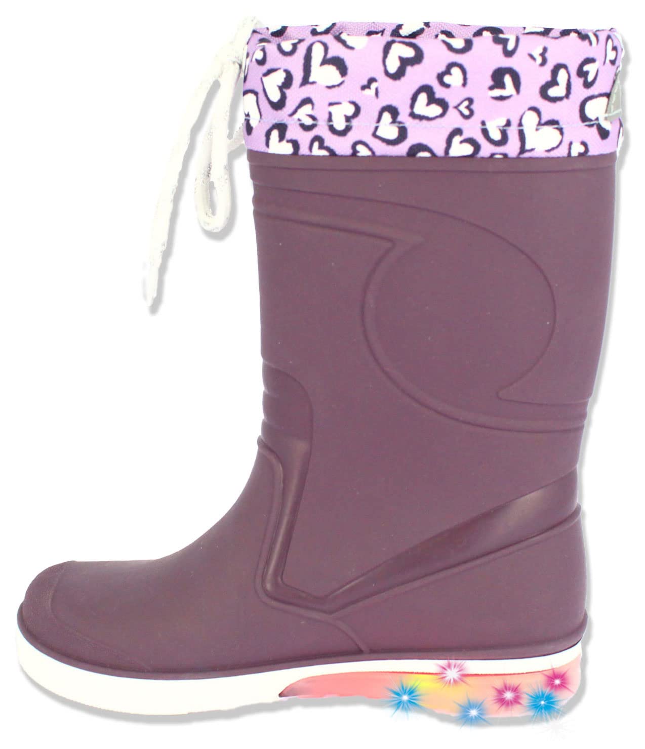 Beck Mädchen Blinking ValentineGummistiefel
