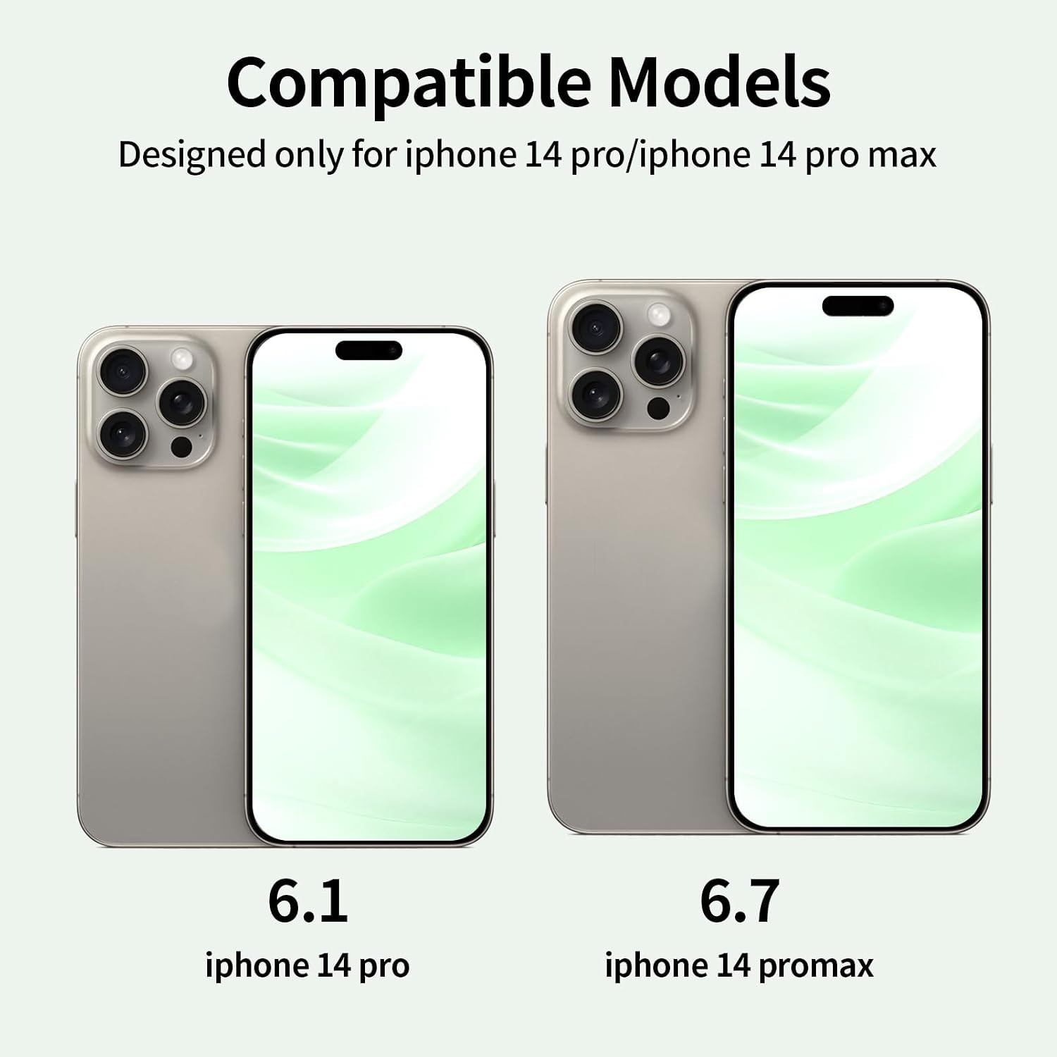 BLEUM CADE 3 Pack Camera Lens Protector for iPhone 14 Pro/iPhone 14 Pro Max, Full Coverage, Anti-Scratch, 9H Hardness Tempered Glass