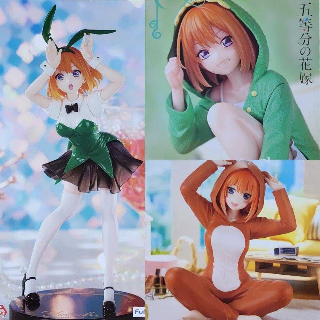 五等分の花嫁 中野四葉 フィギュア 3体 グッズセット Amazon | 五等分の花嫁 中野四葉 フィギュア3体セット