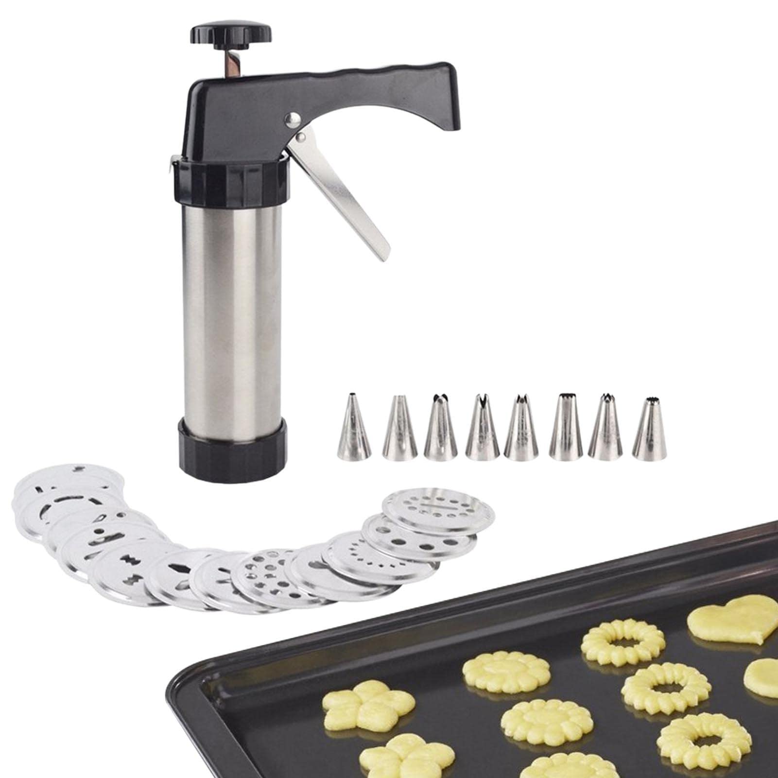 10 piezas fabricante de galletas de bricolaje - Herramienta de decoración de postres | Moldes de galletas de acero inoxidable Regalo perfecto para amigos y cumpleaños de Navidad y otros | decoración de postres | Moldes de galletas de acero inoxidable Rega