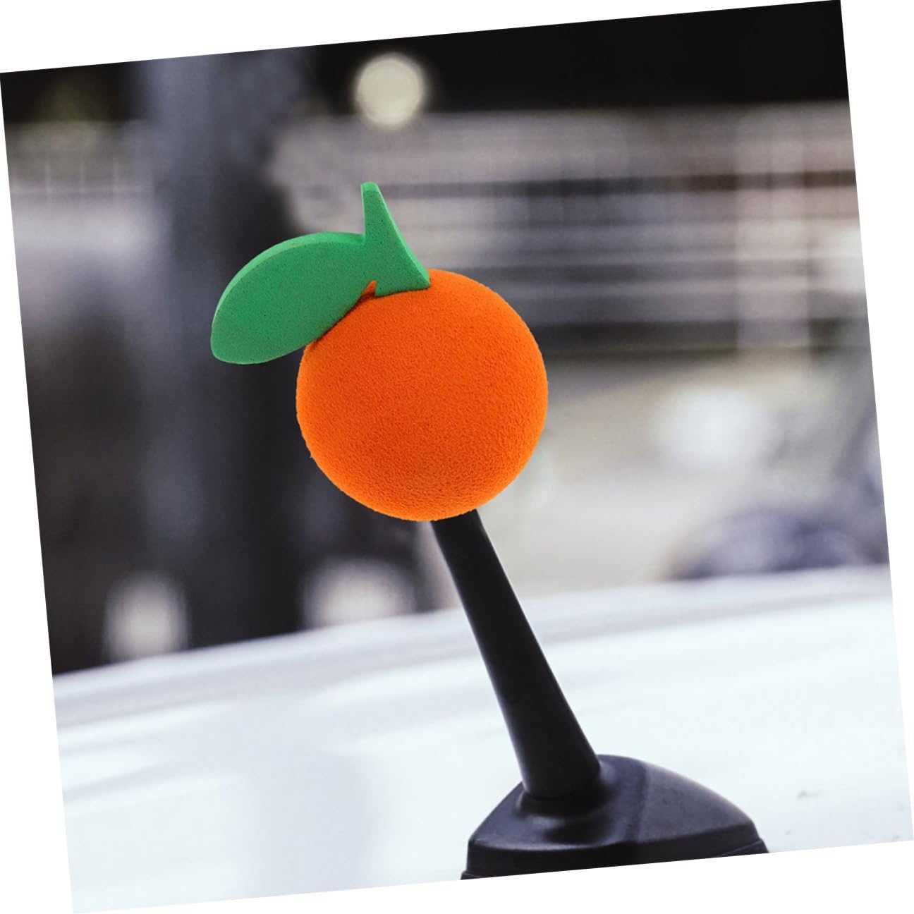 3pcs EVA Foam Car Antenna Toppers Cute Spherical Ornaments for Vehicle Exterior Decoration Easy Installation Halloween Car Accessories