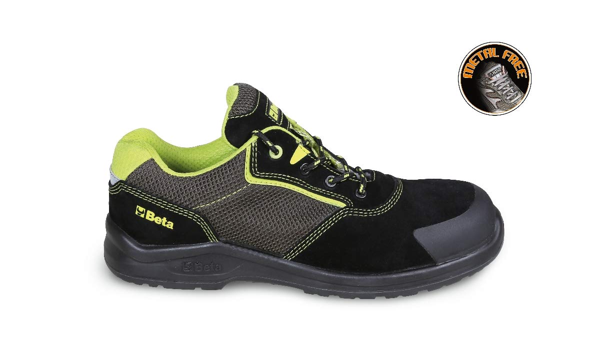 Beta 7223PEK 41 - Zapatos de ante con elementos en malla de alta transpiración y refuerzo antiabrasión en la zona de la puntera
