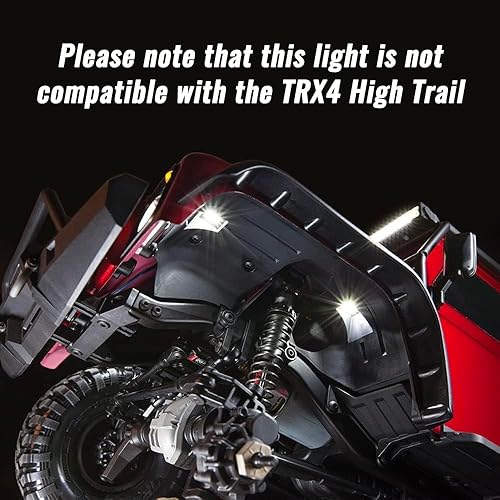 Miniatura 3 de GLOBACT Kit de luz LED Rock Light Chassis Light 8 modos de luz 8 cuentas de lámpara para 1/10 TRX4/Bronco/1979 RC Crawler Accesorios