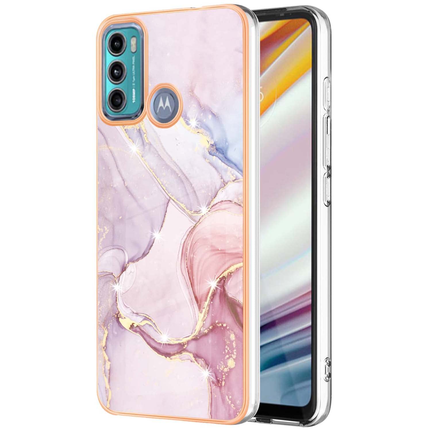 Coque Et étui Téléphone Mobile Zursana Coque Pour Motorola Moto G60 Protection Antichoc Effet