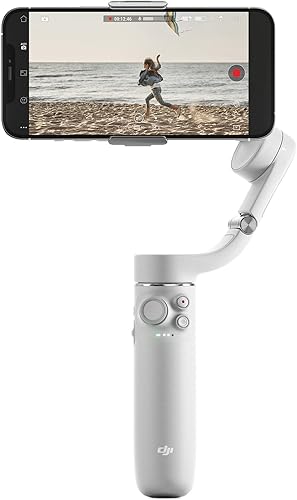 Miniatura 2 de DJI OM 5 Motorized Handheld Smartphone Gimbal Stabilizer Athens Gray Accessory Bundle with Deco Gear Small Camera Bag Lexar 64GB Memory Card 2 Year