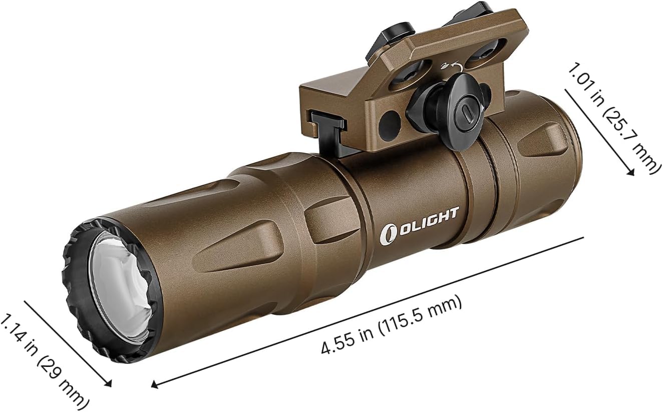 OLIGHT Odin Mini 1250 Lumens Compact Tactical Flashlight