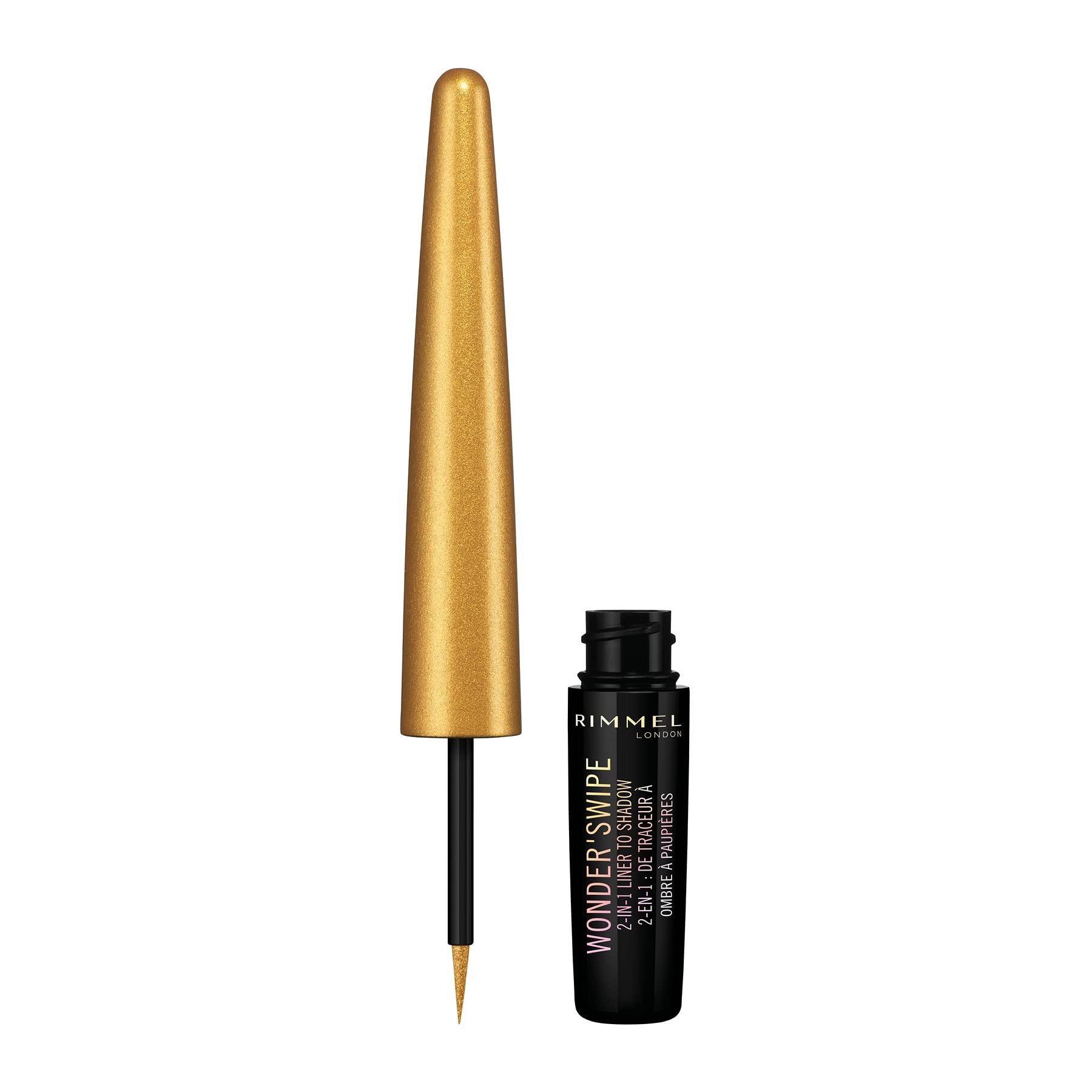 Rimmel Wonder Swipe 2-in-1 Glitter Eyeliner to Eyeshadow, Instafamous, 1.7 ml (Pack of 2) - Image 4