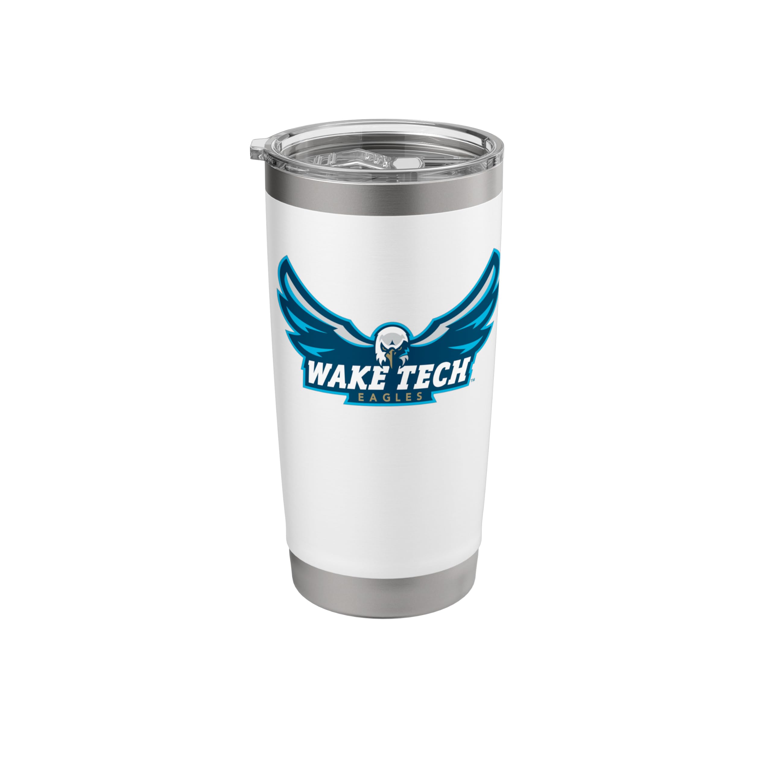Wake Tech Eagles Wake Tech Community College Logo Stainless Steel Insulated Tumbler