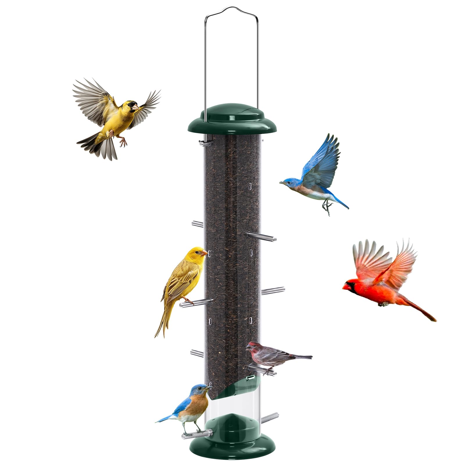 FEED GARDEN Finch Feeders for Outside
