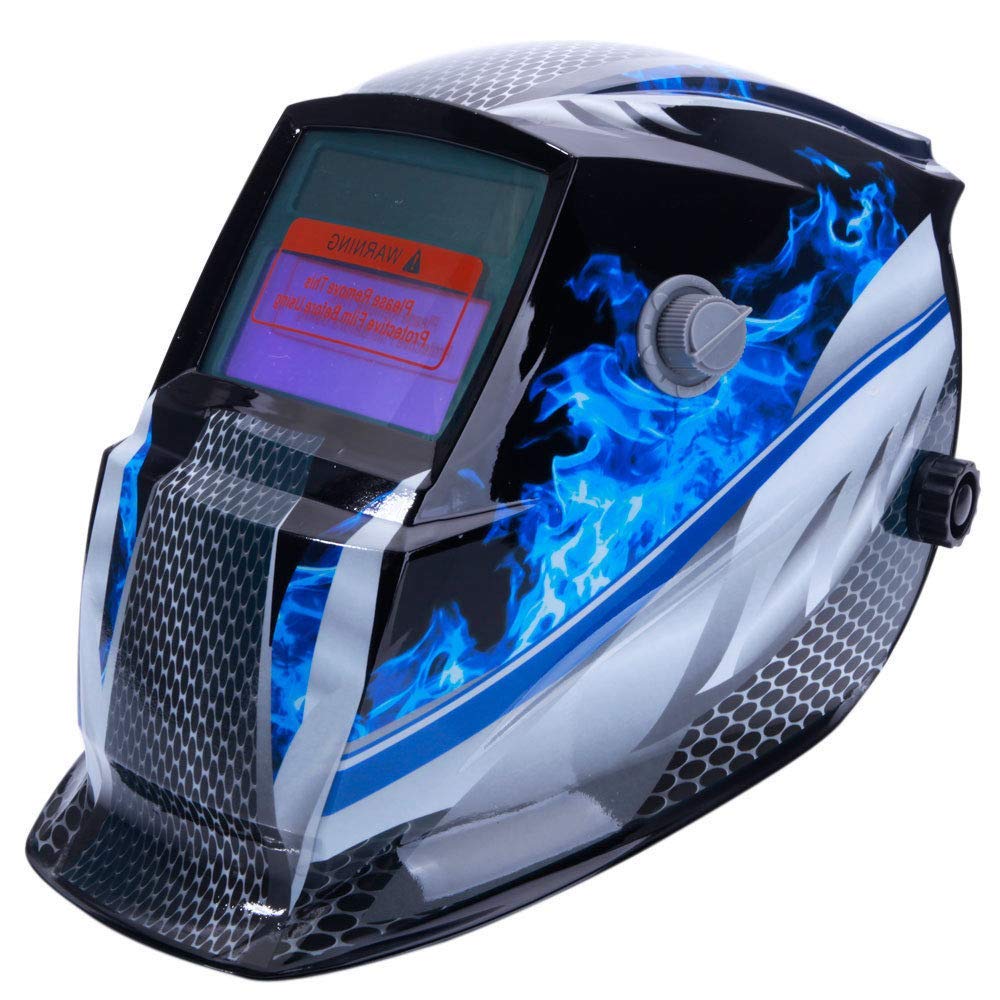 Casco Da Saldatura Con Maschera Auto-Oscurante Lcd Automatico True Color - Foto 12