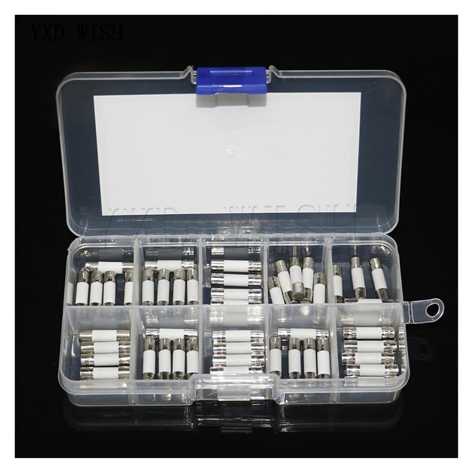 Fusible 5 * 20 en céramique 250V anti-surcharge pour circuits