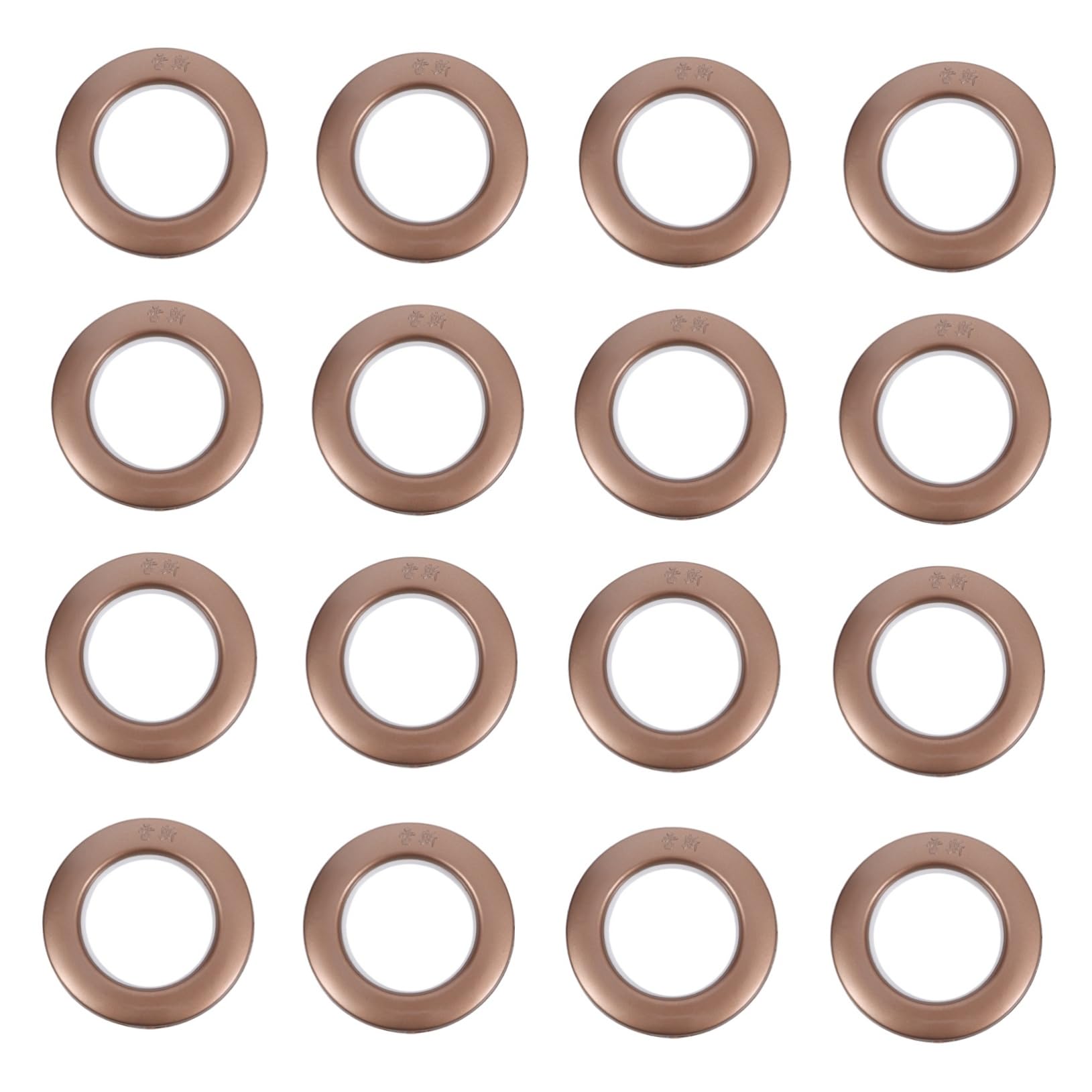 PRETYZOOM 75pcs Low Noise Curtain Grommets Reusable Eyelet Rings for Easy Installation for Roman Shades and Drapery for Home Decor