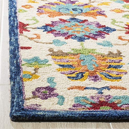 Tapete Handmade Boho de Lana 3x5 ft Safavieh miniatura 3