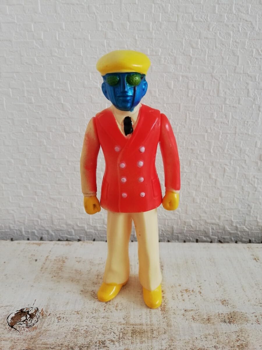 Amazon.co.jp: 無版権 ロボット刑事K 風ソフビ パチソフビ ブルマァク