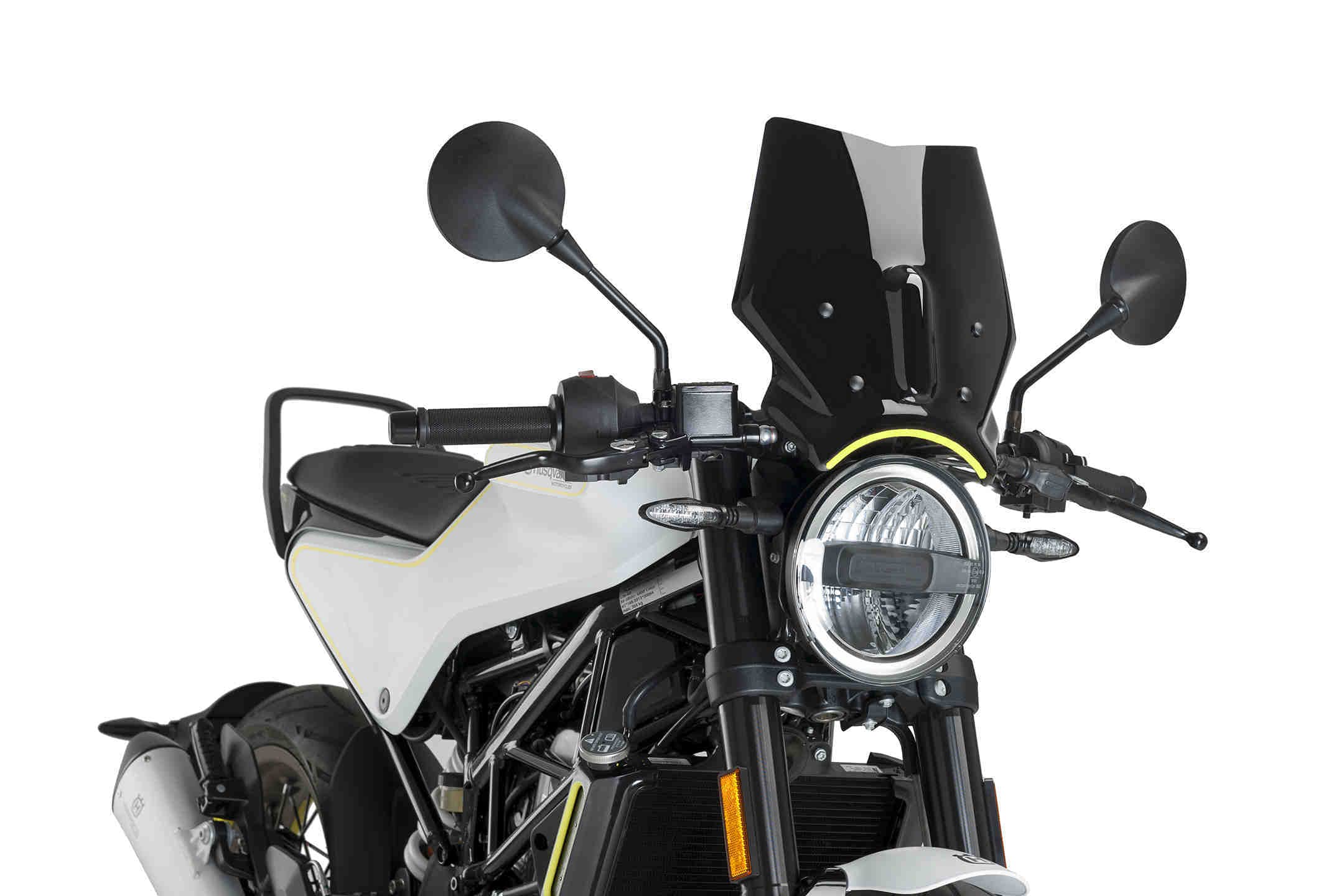 Puig Black New Generation Sport Screen Husqvarna Vitpilen 125 2024-2025