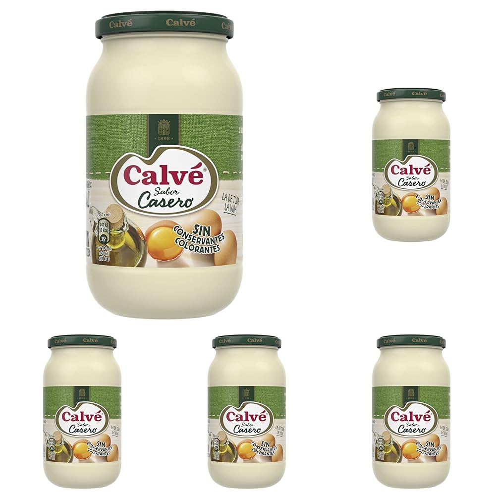 Mayonesa casera Calvé frasco 430 ml — view 9