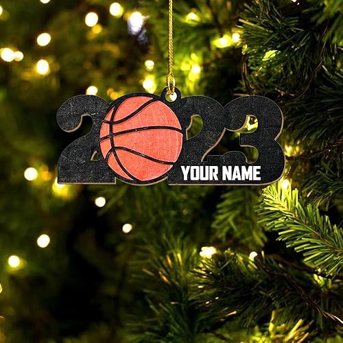 Miniatura 3 de Suseaz Adornos de baloncesto personalizados, adorno de Navidad de baloncesto, adorno de automóvil, adorno de jugador de baloncesto personalizado,
