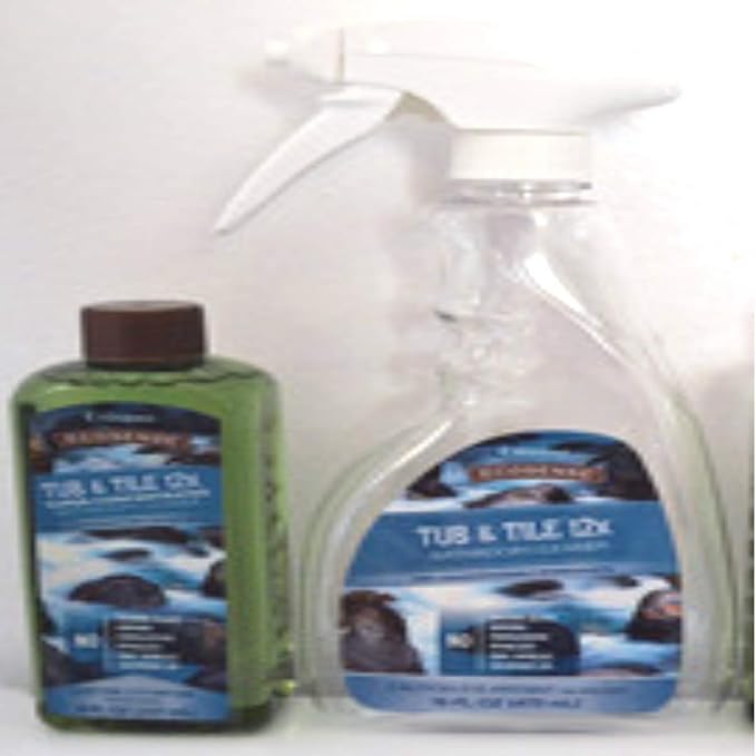 Melaleuca Ecosense Tub & Tile 12X Concentrated Bathroom Cleaner 8 oz, spray bottle