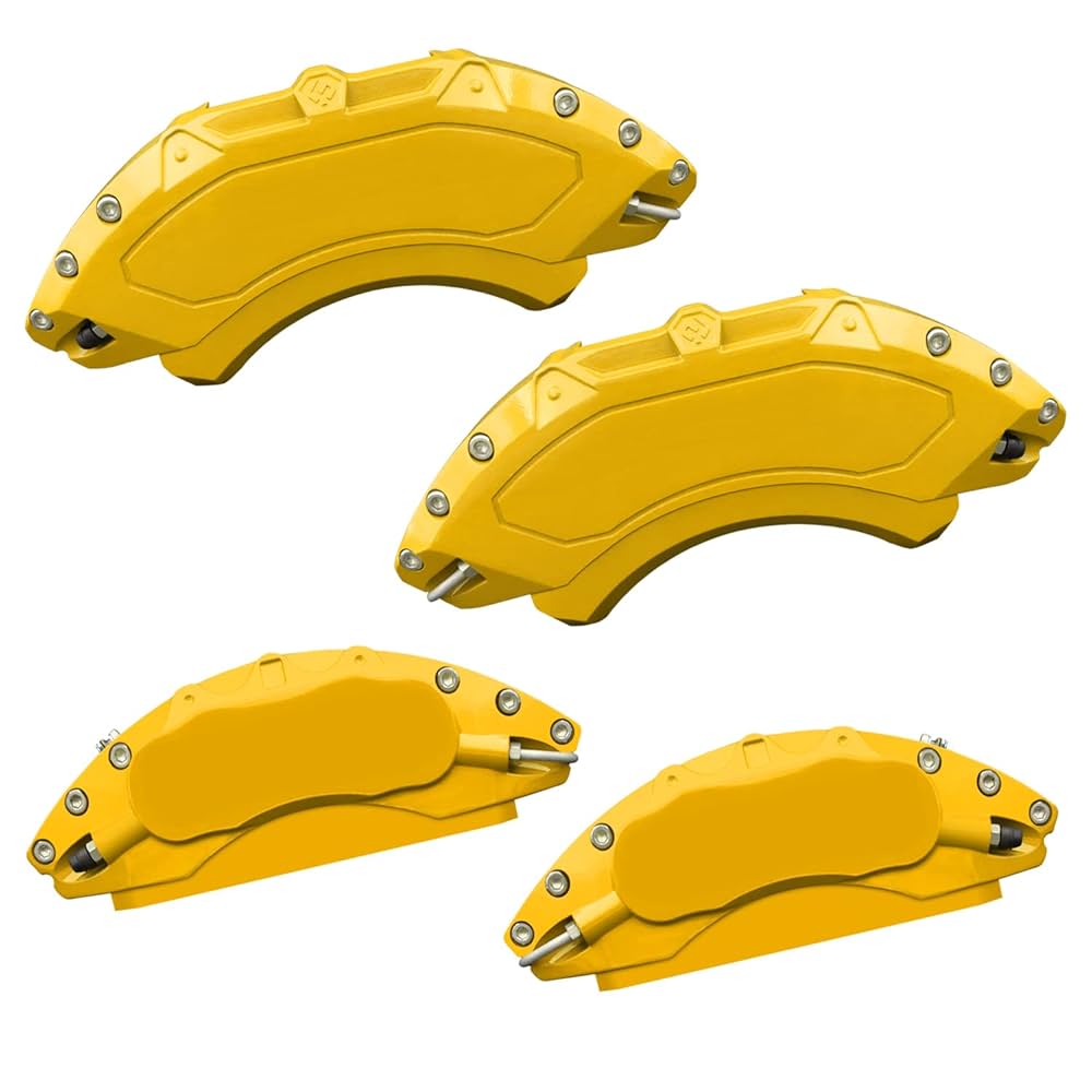 Amazon.com: AOOA Brake Disc Yellow Character Caliper Cover