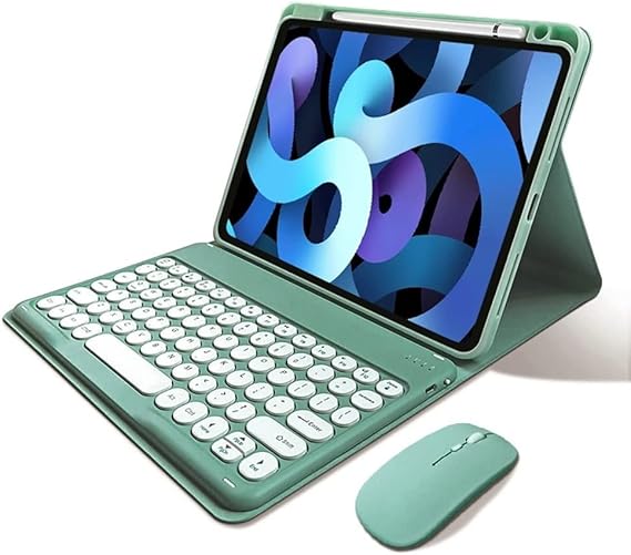 iPad Mini 6th Generation Keyboard Case with Mouse, Detachable Bluetooth