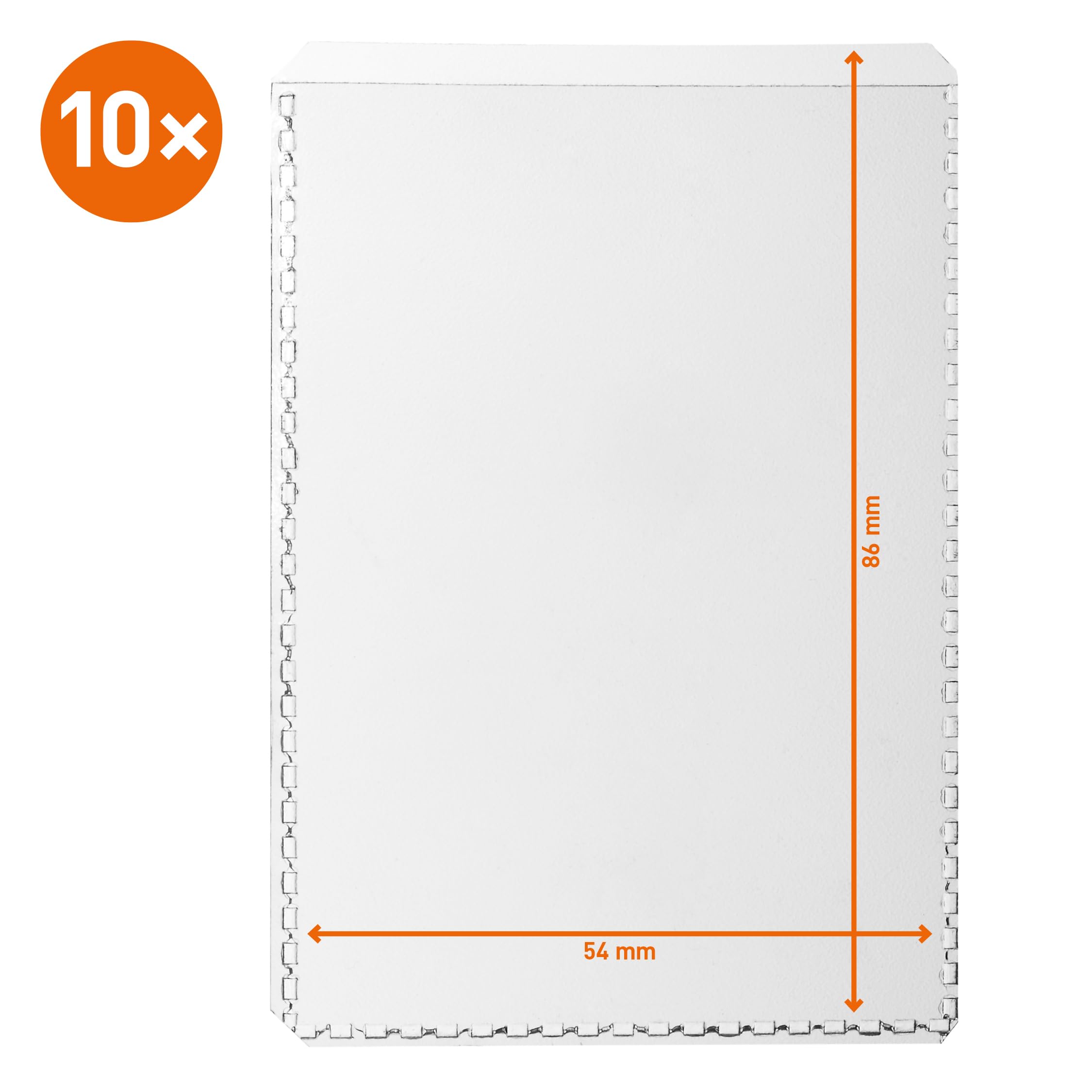 3 Portacarte RFID - Protezione Antifurto Per Carte Di Credito, Design Argento Trasparente