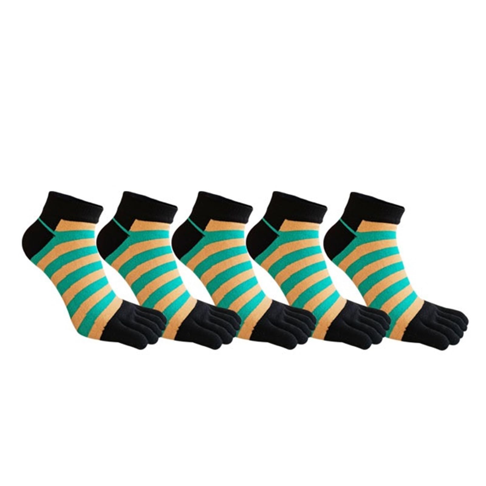 ITRHJTGP Finger Socks Tabi Toe Alignment Men Flip Flop Socks for Fitness(Color3)