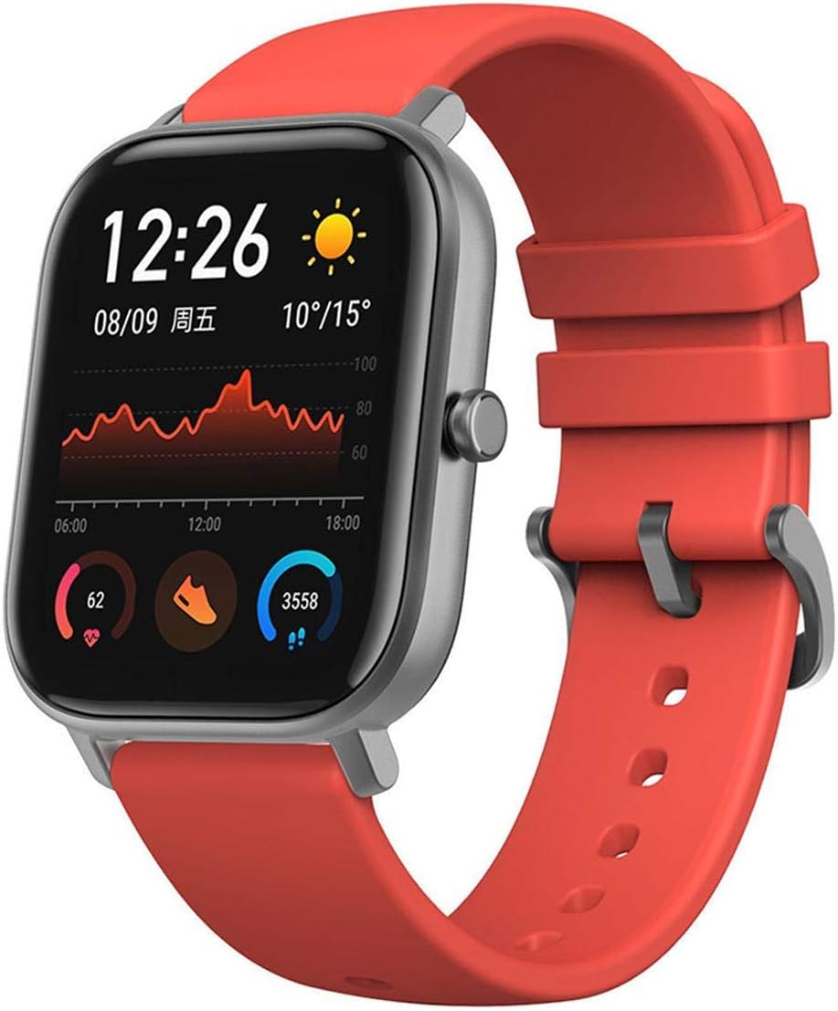 Amazfit GTS - Smartwatch Vermillion Orange, A1914