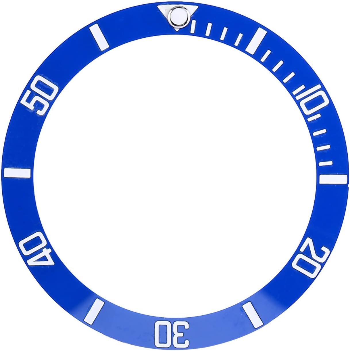 Ceramic Watch Bezel, 4 Colors Replacement Insert with High Hardness Anti Scratch, for Wristwatch Loop Upgrade 38mm 30.6mm