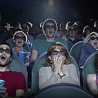 Vista 3 de Othmro 10 gafas duraderas estilo 3D 3D, gafas de visión 3D, gafas de juego de película 3D, lentes de polarización 3D, marco de plástico, lente