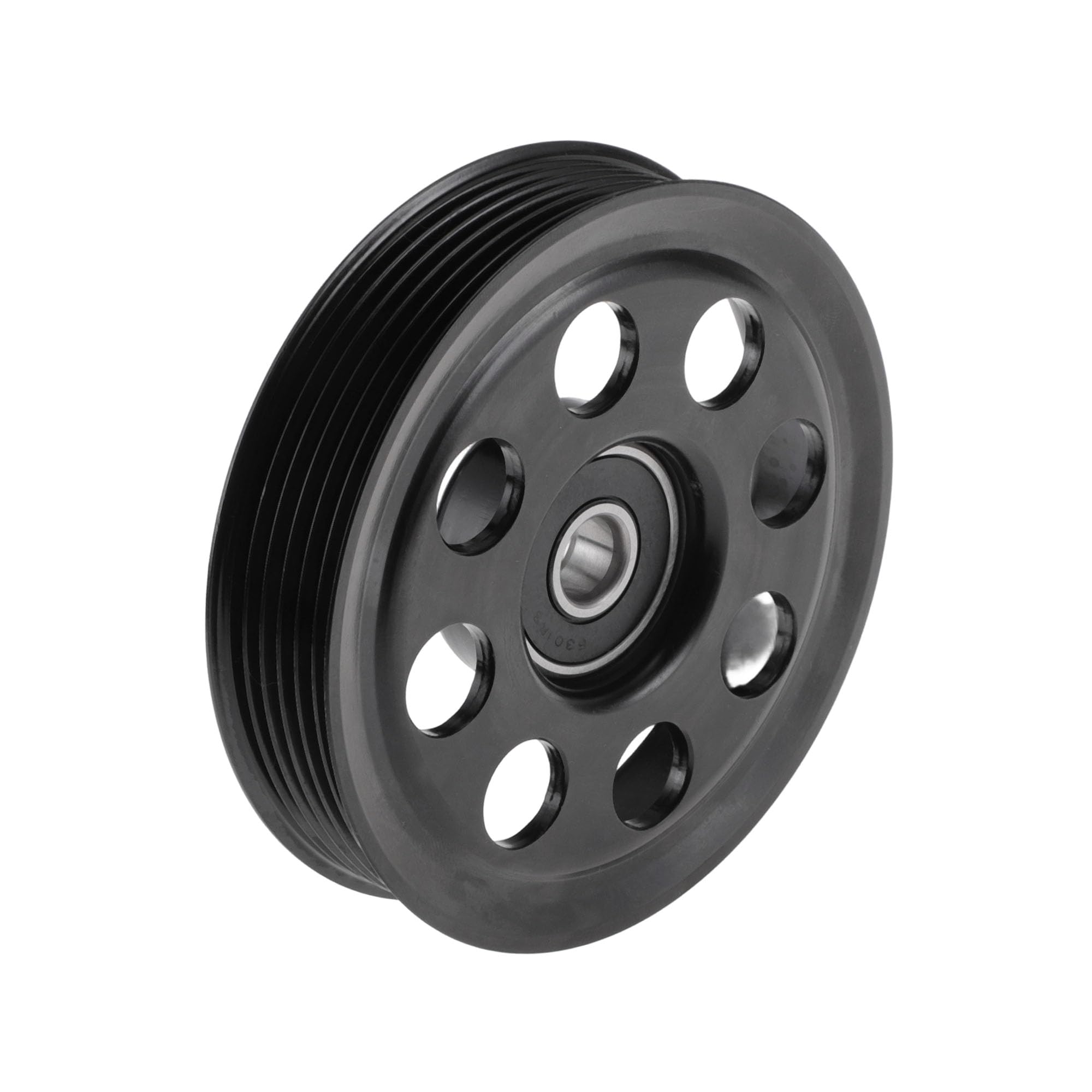 Photo 1 of HEROFFIX Drive Belt Idler Pulley Serpentine Tensioner Pulley Idler No for Subaru IMPREZA 2012-2014 No.23770AA060 Iron Black 1 Pcs