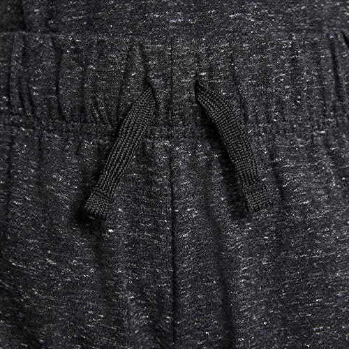 Nike Girl's Sportswear Jersey Shorts (Small, Black Heather/White)4