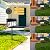 KAZIPA Solar House Numbers for Outside Address Sign 3-Color in 1 LED Illuminated House Numbers Address Plaque with Stake Waterproof Solar Powered House Numbers Address Numbers for House Yard Outdoor Home Street Garden Driveway