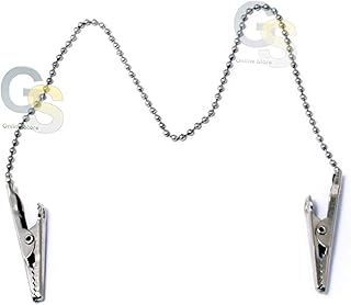 G.S BIB Clips Napkin Holder Chain Ball Flexible Crafts Utility Dental LAB