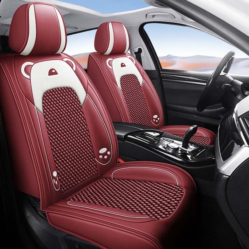 Housse de siège auto antidérapante et protection longue durée en cuir