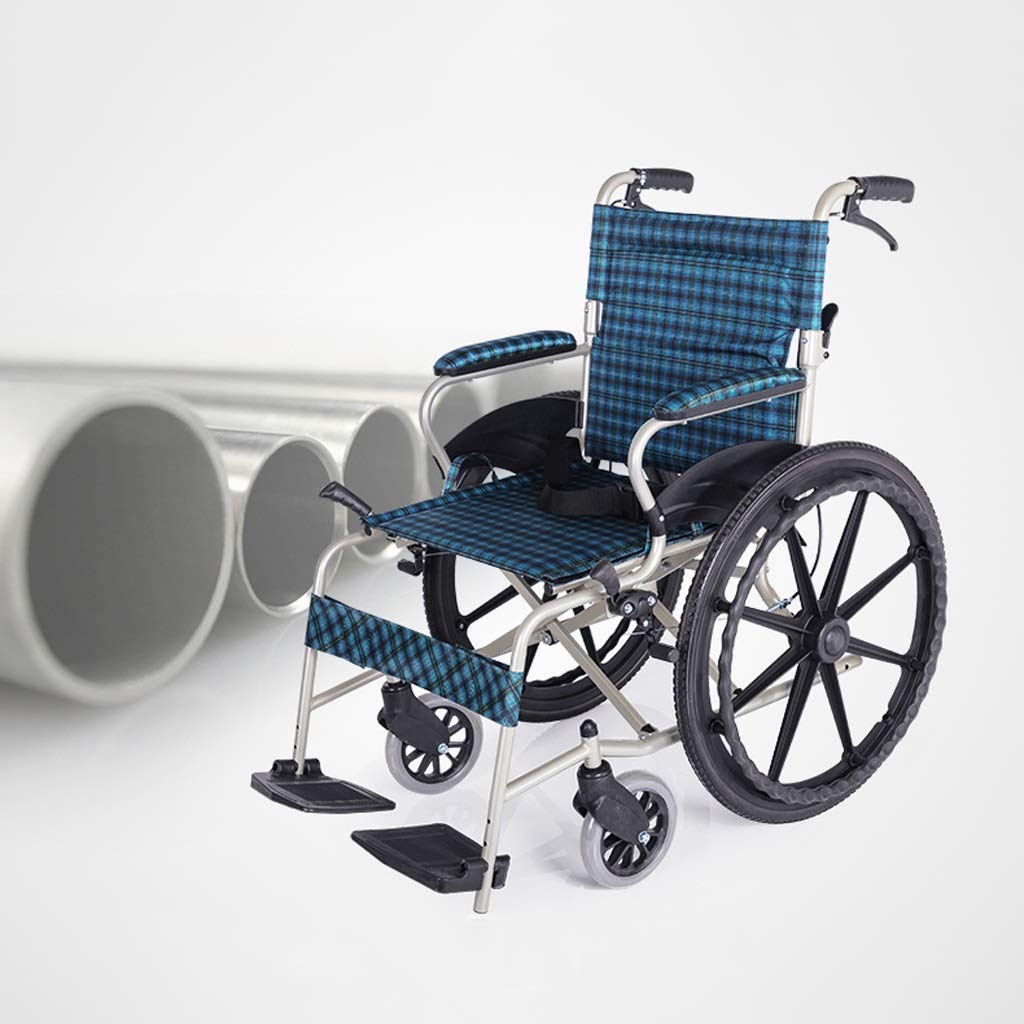 Sedia a rotelle,Ausili per la deambulazione per scooter per disabili per anziani multifunzione manuali pieghevoli