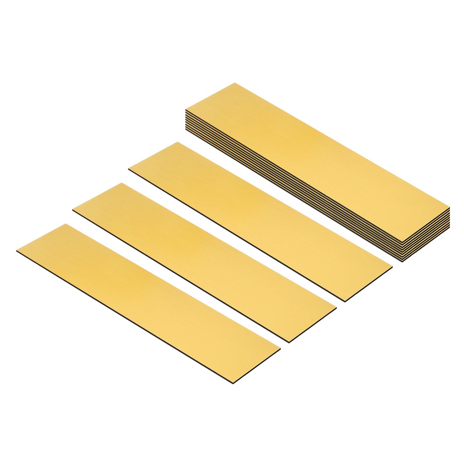 PATIKIL 8"x2" Blank Name Plates