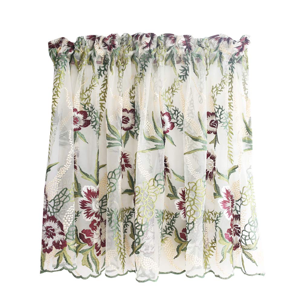 Krótkie zasłony, Zasłona Sheer Valance(W x H 90x57cm)