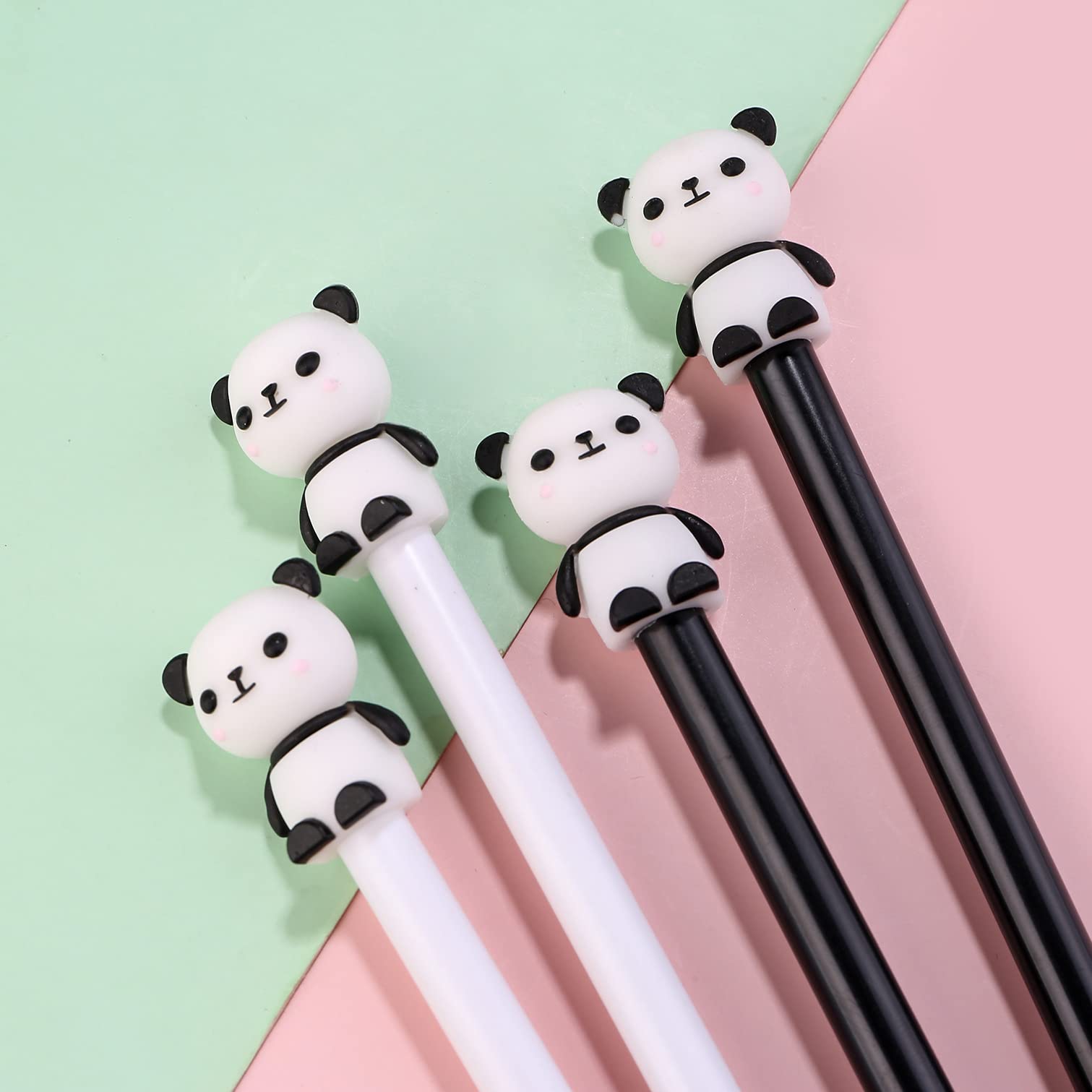 Plstod 8 x Penna gel Animale (Panda & Pigro), 0.5MM, Divertente Carine Penne Cute, per Scuola, Casa e Ufficio for Pensierini per Bambini Dopo Festa Bambini Party Festival, Regalo per Alunni