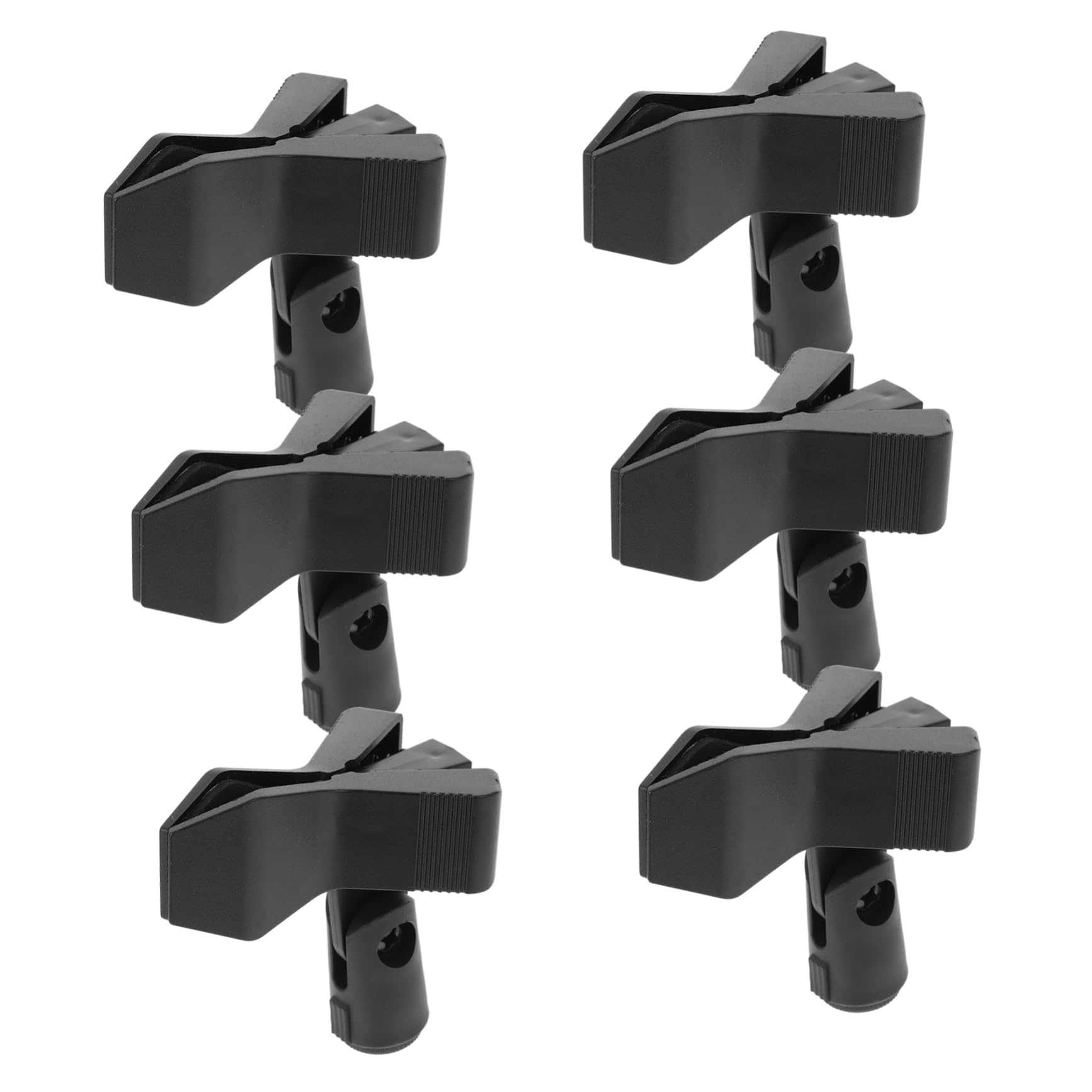 Abaodam Mic Clip for Desk Stand 6 Pack Professional Microphone Holder Easy to Assemble
