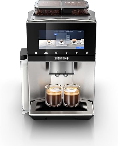 Siemens Kaffeevollautomat EQ900, großes farbiges TFT-Display, 2 Boh…