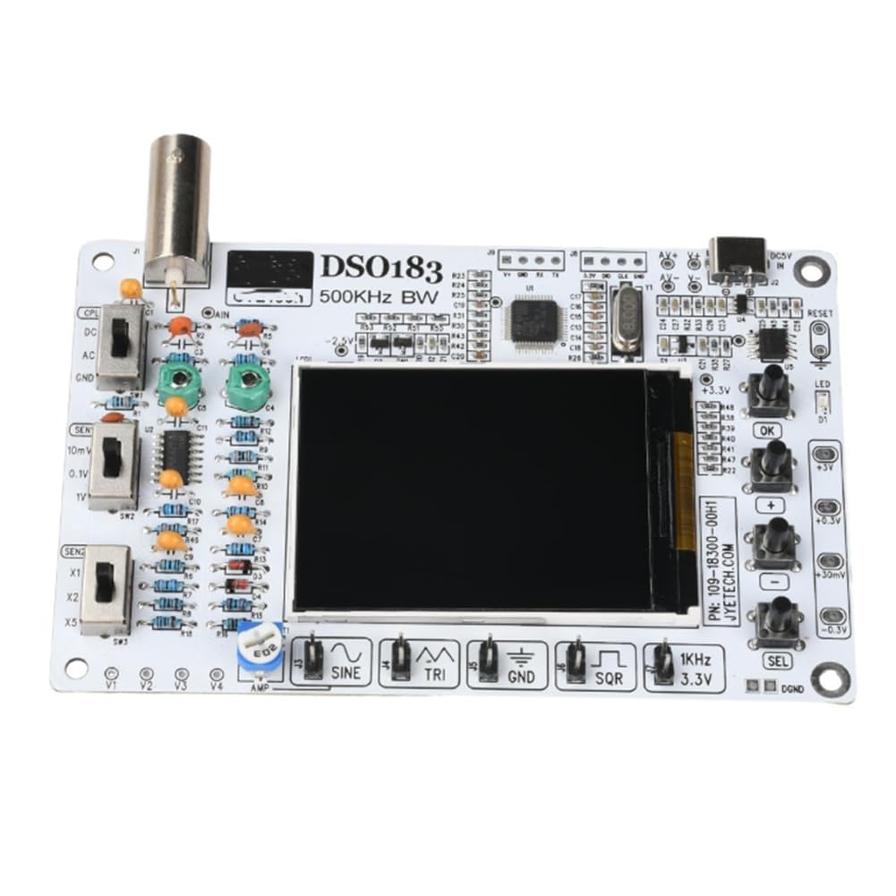 Littimoon DIY Parts 5V DSO183 Digital Oscilloscope Teaching Beginner Practical Training Measuring Instrument Electronic Production
