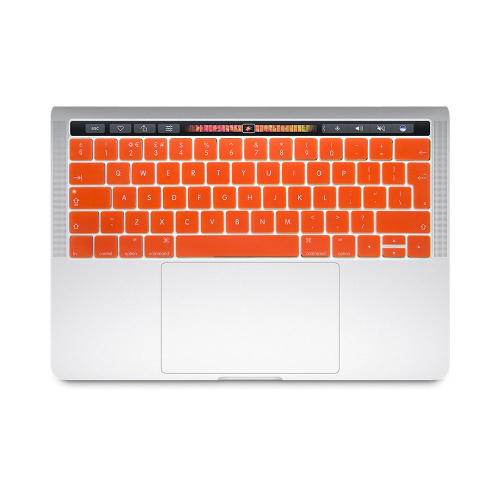 Se7enline Compatible with Macbook Keyboard Cover Skin for Mac Neo & Air 13/15 & Pro 14/16 inch (M5 M4 M3 M2 M1 A18 Pro) 2026/2025/2024/2023/2022/2021 Silicone Waterproof Dustproof EU Layout,Black — view 101