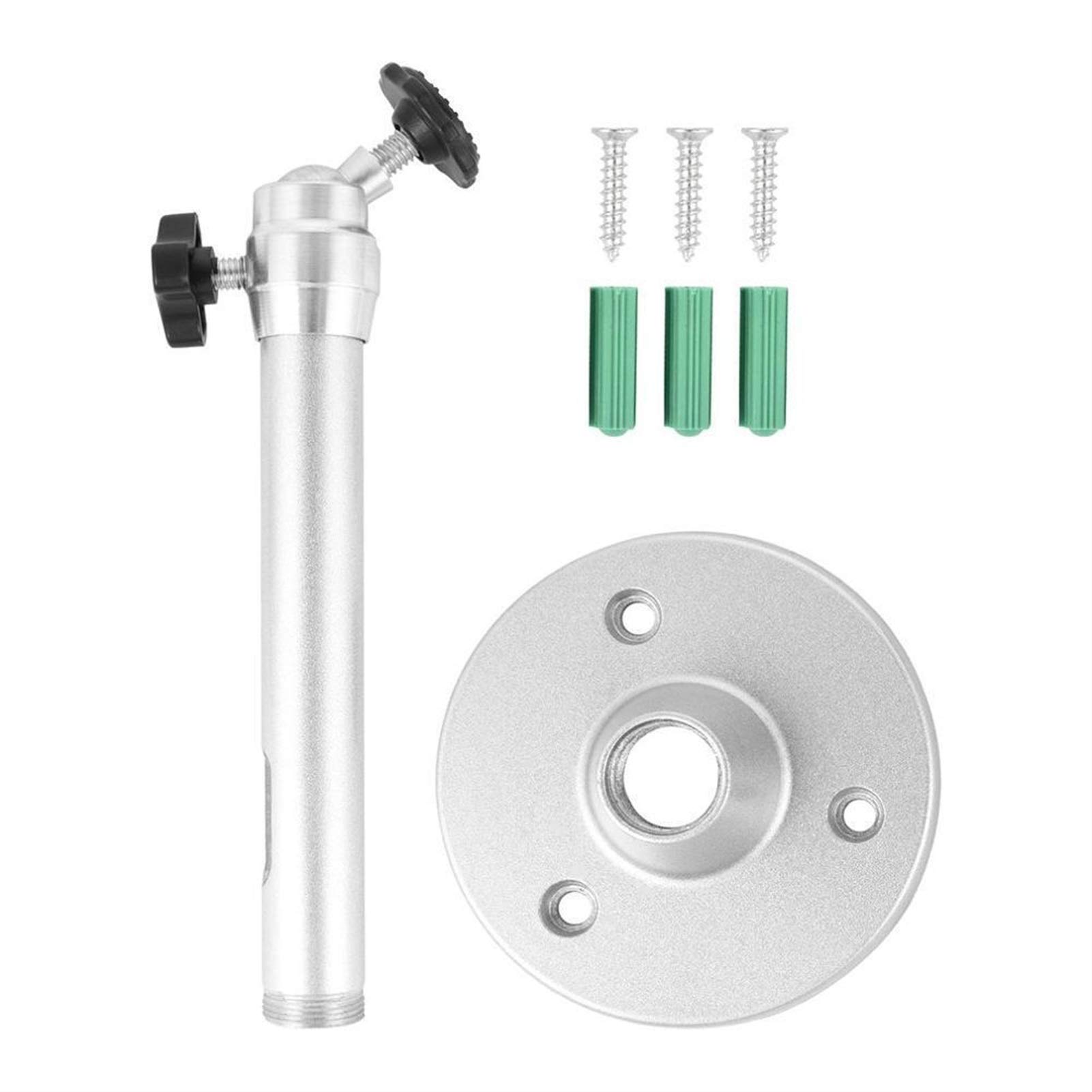Stand del Proiettore, Supporto Regolabile Universal Mini proiettore supporto con lega di alluminio in lega di alluminio a 360 gradi per il soffitto a parete a parete in metallo supporto supporto con s